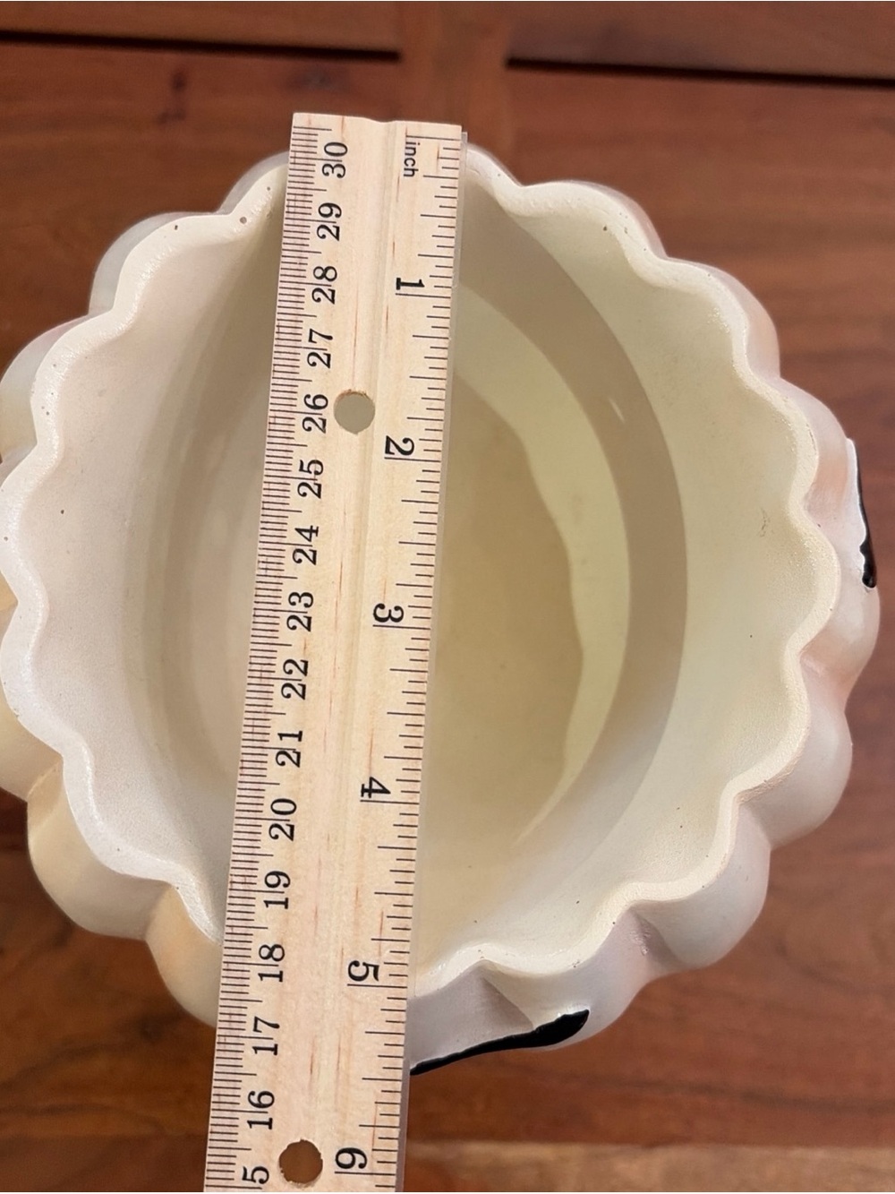 Toil & Trouble Pink Pumpkin Candy Bowl Whimsical Pastel Halloween Pedestal Rare - Picture 10 of 16